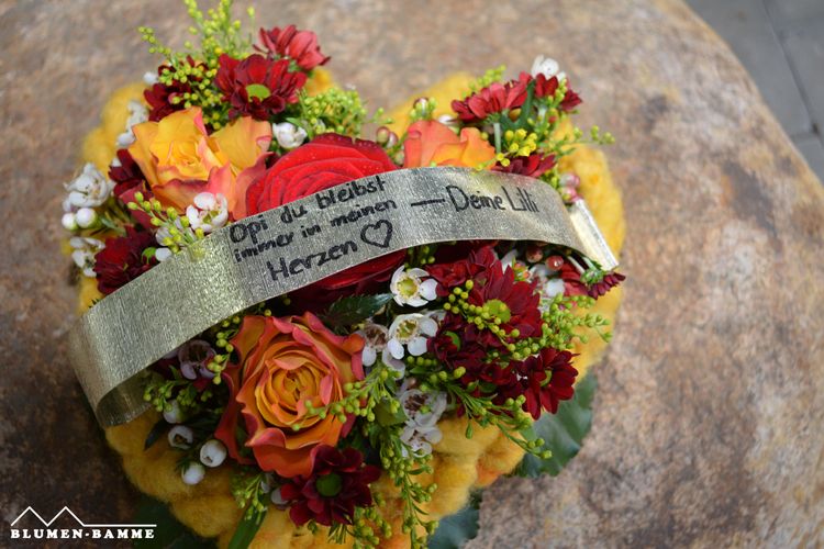 Blumen-Bamme - Trauerdekoration