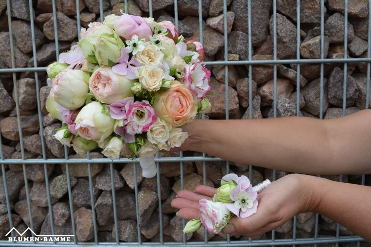 Blumen-Bamme - Hochzeitsdekoration