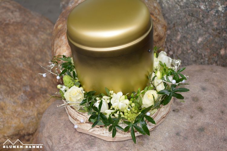 Blumen-Bamme - Trauerdekoration