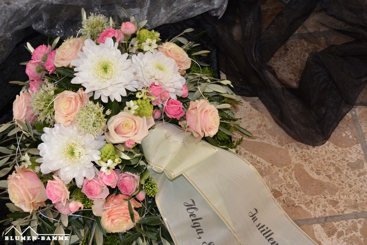 Blumen-Bamme - Trauerdekoration