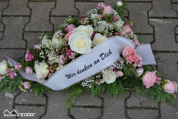 Blumen-Bamme - Trauerdekoration