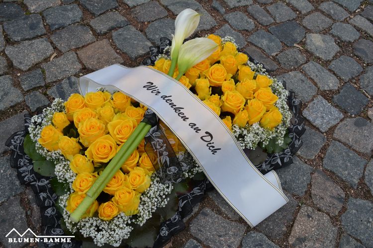 Blumen-Bamme - Trauerdekoration
