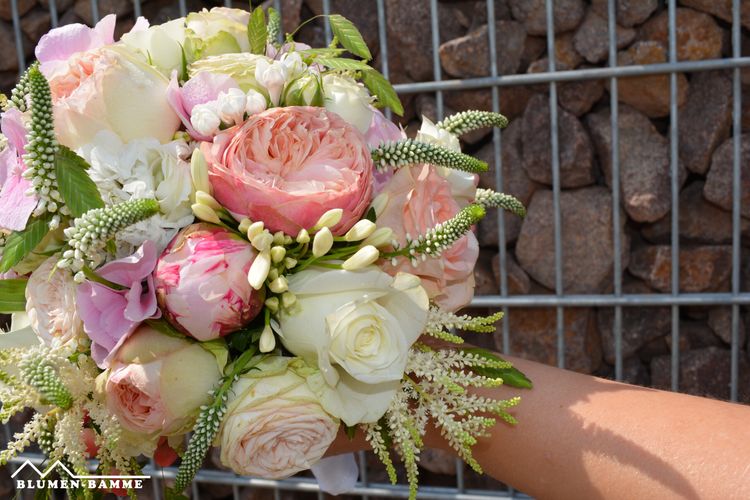 Blumen-Bamme - Hochzeitsdekoration