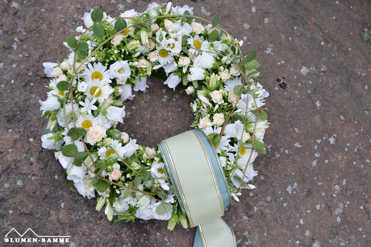 Blumen-Bamme - Trauerdekoration