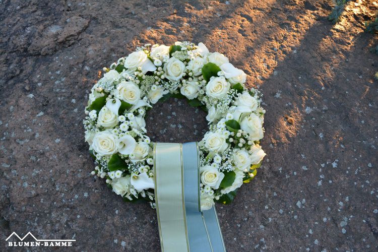 Blumen-Bamme - Trauerdekoration