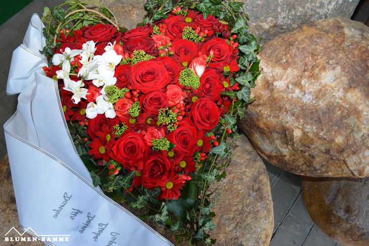 Blumen-Bamme - Trauerdekoration