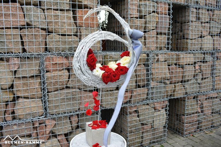 Blumen-Bamme - Trauerdekoration