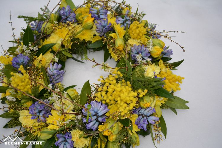 Blumen-Bamme - Trauerdekoration