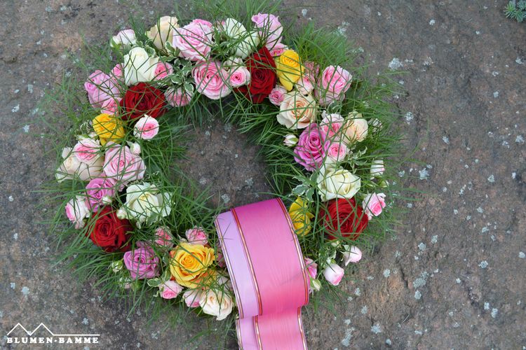 Blumen-Bamme - Trauerdekoration