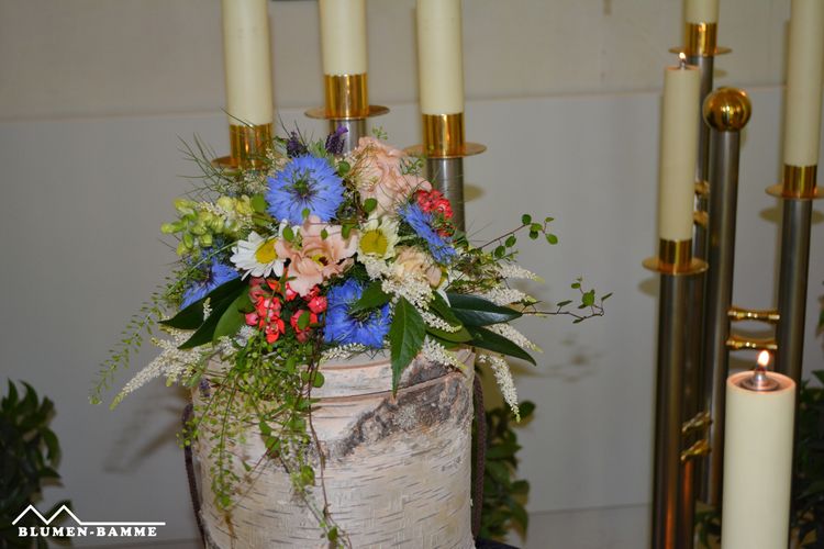 Blumen-Bamme - Trauerdekoration